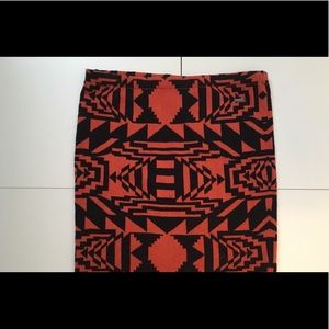 Black&Orange Volcom skirt